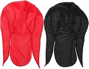 [Beavorty] 2pcs Breathable Helmet Liner Caps Unisex Quick Dry Outdoor Riding Headwear Stylish Pirate Turban for Active