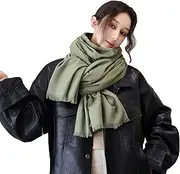 [iCuviy] Large Pashmina Shawls & Wraps for Women Extra Soft Cashmere Feel Throw Womens Fall Scarfs Shawls & Wraps for Wedding