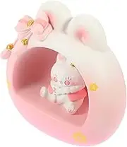 GLSTOY Bunny Night Light for Cute Cartoon Bedside Lamp for Bedroom Decor Safe Durable Night Lamp Design