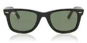 Ray-Ban RB2140F Original Wayfarer Asian Fit 901S Men's Sunglasses Black Size 52