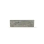 Cast 96mm Square Cup Pull, Silver