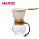 《HARIO》濾布橄欖木手沖咖啡壺240ml DPW-1-OV 1~2杯