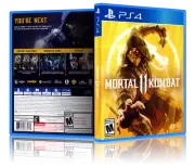Mortal Kombat 11 - Replacement PS4 Cover and Case. NO GAME!!