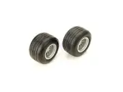 THUNDER TIGER PD7157 Tires/Wheels Rear TTR F1 Discontinued RC Car Parts