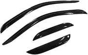 YW AUTO Out-Channel Ventvisor/Window Deflectors/Window Visor | Fits 2007-2013 Chevrolet Silverado, 4 pcs.