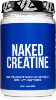 Pure Micronized Creatine Monohydrate Powder - Unflavored, 500g, 1.1lb Bulk - Veg
