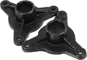 KOMBIUDA 2Pcs Tooth Spline Rear Wheel Axle Hub Assembly Durable Atv Parts for Secure Connection Easy Installation Compatible with Go Karts and Off Road Vehicles