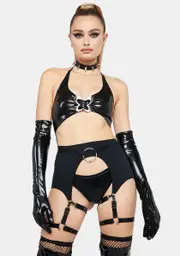 [The End Lingerie] Hella Good Harness Garter Belt