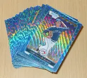 2012 Bowman Blue Wave Chrome REFRACTOR baseball complete 110-card set Harper