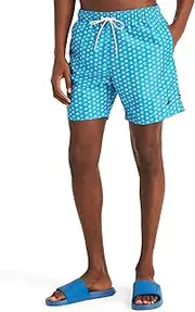 [NAUTICA] Men's Standard Sustainably Crafted 6" Shell Print Swim