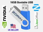 Linux Zorin OS 17.2 release version 64bit BOOTABLE/LIVE USB FREE SHIP