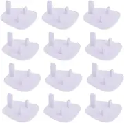 Baby Proofing Outlet Covers | Outlet Safety Covers - Electrical Plug Protector for Study Room, Set of 12 Anti-Electric Shock Socket Guards