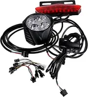 Electric Bicycle Light Set Bike Signal Lights Electric Bike Switch Turn Signal Wiring Light Bike Parts Bike Lights with Turn Signals Motorcycle Head Light Turn Switch LED
