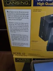 Pair of Altec Lansing ~Model 52~ 2-Way Indoor/Outdoor Surround Sound Speaker New