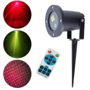 Xmas Outdoor Laser Projector Christmas Landscape Fairy Lights Star Decoration
