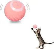 Pet's Wyndell Cat Ball Toy,USB Rechargeable Cat Toy,Cat Ball Toy Rechargeable,Automatic Cat Ball(Pink)