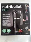 nutribullet Flip Portable Blender with Insulated Cup Black