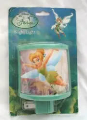 Tinkerbell Fairies Rare Dome 3" LED Night light-Brand New in factory Blister Pk!
