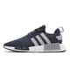 adidas 休閒鞋 NMD_R1 深藍 灰 BOOST 愛迪達 三葉草 男鞋 女鞋 【ACS】 HQ4462