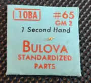 Bulova 10BA Second Hand Gold Modern 2 watch repair part #65