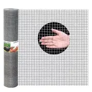 Gartist Hot-Dip Galvanized Welded Hardware Cloth,1/2inch 19Ga 16"x50' Chicken...