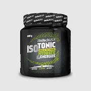 BioTechUSA IsoTonic Drink Powder containing 3 Kinds of carbohydrates, with Added Vitamins and Minerals, 600 g, Orange-Mango