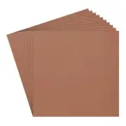 EVA Foam Sheets Craft Foam Paper- 19.7 x 19.7 Inch x 1mm/ Brown / 10 Pcs