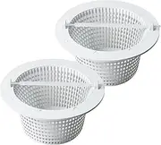 SPX1091C Replacement Above Ground Skimmer Basket for Hayward SP1091LX,SP1091WM above Ground Pool Automatic Skimmer，Filter Basket with Handle (pack of 2)