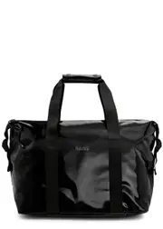 Rains Hilo Weekend Small Rubberised Holdall - Black ONE SIZE
