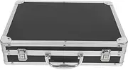 TEHAUX Aluminum Tool Box Briefcase for Men Safe Documents Storage Portable Storage Case for Tools Metal Case Shockproof Design