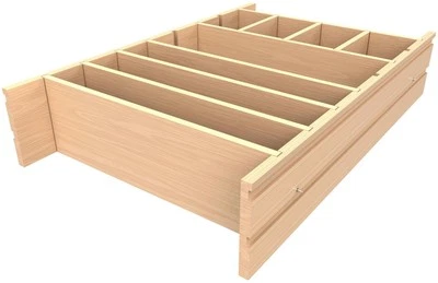 Rev-A-Shelf 4WDIV-36-1 Wood Classics 30-3/4"D Drawer Divider - Maple