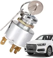 Car Ignition Lock Cylinder - Auto Ignition Starter Key, Durable Lock Cylinder | Automotive Replacement Ignition Lock Cylinders, 12v Auto Ignition Starter Key for Stable Circuit Connection in Vehicles