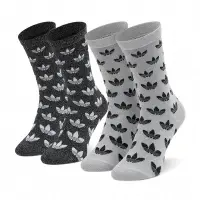 在飛比找Yahoo!奇摩拍賣優惠-ADIDAS ORIGINALS 愛迪達滿版logo襪子 2