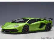 1/18 Lamborghini Aventador SVJ Verde Alceo / Matt Green Model Car By Autoart