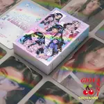 GIOVANNI 55PCS/SET EP GET UP LOMO CARD SET 高清鐳射新款牛仔褲小卡寶卡套裝女團