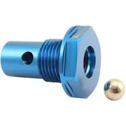 Aeroflow -10Orb to -6Orb Roll Over Valve Blue - AF613-10