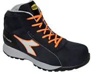 Diadora Utility Glove MDS Mid S3S, safety boots unisex , color: Dark Blue/Neon-Orange , size: 48 EU