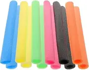 Milisten 12pcs Trampoline Foam Tubes Replacement Collision Padding for Safety Fit Protective Cover for Trampoline Poles Soft Foam Sleeves for Play