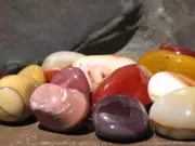 Polished Mookaite Crystal Tumble Stone 1 Piece Western Australia Tracked Postage