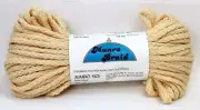 Munro Braid Macrame Yellow Cream Cord 50 Yards 6mm Polyolefin Fiber NEW