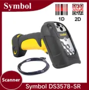Symbol DS3578-SR Bluetooth Wireless 2D Barcode Scanner with Cradle & USB Cable