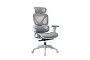 Maestro Furniture Lucia High Back Mesh Ergonomic Computer Working Office Desk Chair Grey