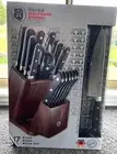 BACCARAT WOLFGANG STARKE 17 PCE KNIFE BLOCK SET