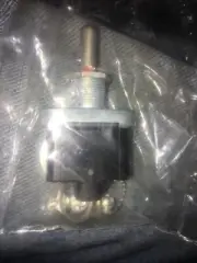 Mil Spec Waterproof SPDT Type (ON)-OFF-ON Toggle Switch ~ Momentary on - Off- On