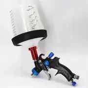 1.0mm Nozzle 602 Spray Gun Auto Car Paint Spot Repair Sprayer HVLP Spray Gun