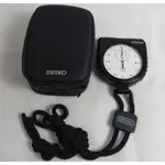 ੈ✿ SEIKO 精工 指針式碼錶 日本製 1/5 SEC計時 品相很新 附原廠收納盒 功能完全正常如新 精確耐用有型