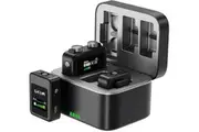 SJCAM M1 Wireless 3.5mm USB-C Lightning 2.4GHz Microphone System (2TX+1RX+ChargingCase)