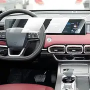 LQUNGE Car interior Center console transparent TPU protective film Anti scratch sticker LCD screen PPF,For Jetour X70 PLUS 2022-2024