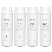 4 Pack CF RO Water Filter Cartridge Replacement For SimPure Q3-600 RO System