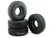 114mm Tire Tyre Set for 1.9 Wheel Rim 1/10 Axial SCX10 RC4WD D90 RC Crawler Car